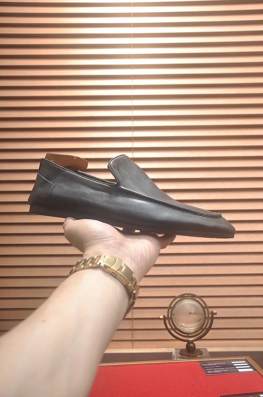 Men's shoes 💰460💶 [Botteg Venetta (BV)] (wallet shoes) exclusive new model official website new model The upper is made of high-quality top calfskin. Delicate feel and flowing luxurious texture. Tailored for refined men to create a noble aura. Delicate and regular Mark hand stitching. Smooth lines. Full sheepskin lining, comfortable to wash sweat. 38-44